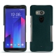 硬质真皮保护套 HTC U11+ - Vert séduisant
