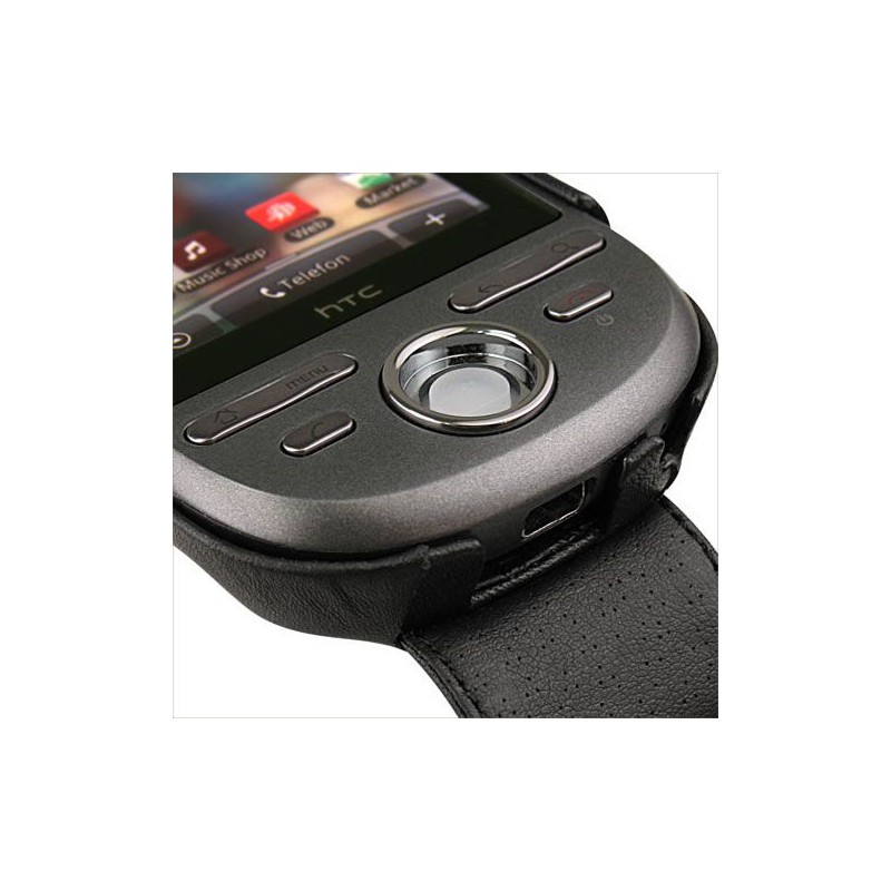 Housse cuir HTC Tattoo 
