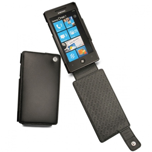 Funda de piel Samsung GT-i8700 Omnia 7 
