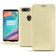 硬质真皮保护套 OnePlus 5T - Beige ( Nappa - Pantone 7502C ) 