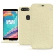 Capa em pele OnePlus 5T - Ivoire ( Sleek P C12 - White ) 
