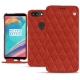 硬质真皮保护套 OnePlus 5T - Papaye - Couture ( Pantone 180C ) 