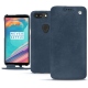 硬质真皮保护套 OnePlus 5T - Jean vintage ( Roughtcut - Pantone 285U  ) 