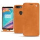 Housse cuir OnePlus 5T - Mandarine vintage ( Pantone 165C ) 