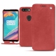 硬质真皮保护套 OnePlus 5T - Cerise vintage ( Pantone 185C ) 
