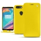 硬质真皮保护套 OnePlus 5T - Jaune fluo