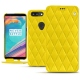 Lederschutzhülle OnePlus 5T - Jaune fluo - Couture