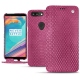 OnePlus 5T leather case - Serpent ciclamino