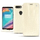 硬质真皮保护套 OnePlus 5T - Crocodile milk