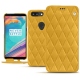Housse cuir OnePlus 5T - Jaune soulèu - Couture