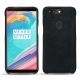 硬质真皮保护套 OnePlus 5T - Dark vintage ( Roughtcut - Black#5256 ) 