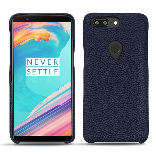 OnePlus 5T leather caseCobalt ( Pantone #2b253f ) 