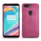 Capa em pele OnePlus 5T - Serpent ciclamino