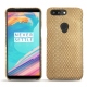Lederschutzhülle OnePlus 5T - Serpent sabbia