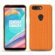 Capa em pele OnePlus 5T - Abaca arancio