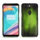 硬质真皮保护套 OnePlus 5T - Vert Patine