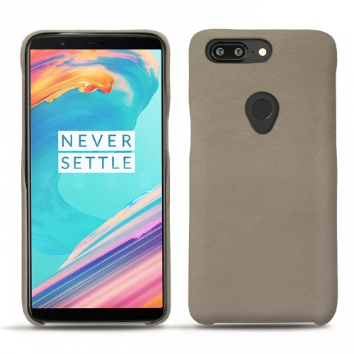 Funda de piel OnePlus 5TDarboun sabla ( Pantone #BCB1A1 )