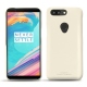 硬质真皮保护套 OnePlus 5T - Blanc PU