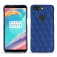 硬质真皮保护套 OnePlus 5T - Bleu océan - Couture ( Nappa - Pantone 293C ) 