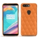 Custodia in pelle OnePlus 5T - Orange - Couture ( Nappa - Pantone 1495U ) 
