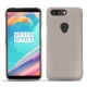 Capa em pele OnePlus 5T - Taupe innocent