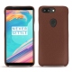 OnePlus 5T leather cover - Marron délicat