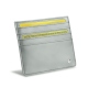 Kartenetui X4 - Anti-RFID / NFC - Gris ( Nappa - Pantone W428C ) 