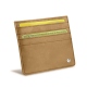 Tarjetero X4 - Anti-RFID / NFC - Sable vintage ( Roughtcut - Gaucho#57254 ) 
