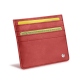 Kartenetui X4 - Anti-RFID / NFC - Cerise vintage ( Pantone 185C ) 