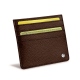 신용카드 홀더 X4- RFID / NFC 차단  - Châtaigne ( Pantone 476C ) 