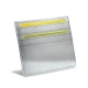 Tarjetero X4 - Anti-RFID / NFC - Platinium ( Pantone 877C ) 