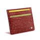 신용카드 홀더 X4- RFID / NFC 차단  - Autruche ciliegia