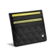 신용카드 홀더 X4- RFID / NFC 차단  - Ebène - Couture ( Sleek P C12 - Black ) 
