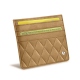 クレジットカードホルダー　X4 - RFID / NFC 保護機能付き - Sable vintage - Couture