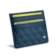 Porta-cartões X4 - Anti-RFID / NFC - Blu mediterran - Couture