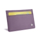 Credit Card holder X2 - Anti-RFID / NFC - Lilas ( Nappa - Pantone 2645U ) 
