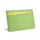 Kartenetui X2 - Anti-RFID / NFC - Vert olive ( Nappa - Pantone 578U ) 