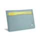 Porta carte X2 - Anti-RFID / NFC - Bleu ciel ( Nappa - Pantone 277C ) 