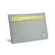 Credit Card holder X2 - Anti-RFID / NFC - Gris ( Nappa - Pantone W428C ) 