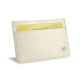Porte cartes X2 - Anti-RFID / NFC - Blanc ( Nappa - White ) 