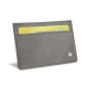 Porta carte X2 - Anti-RFID / NFC - Acier vintage ( Pantone 403C ) 