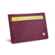 Tarjetero X2 - Anti-RFID / NFC - Prune vintage ( Pantone 512C ) 