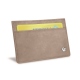 Tarjetero X2 - Anti-RFID / NFC - Taupe vintage ( Pantone 7530C ) 