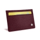 Tarjetero X2 - Anti-RFID / NFC - Lie de vin ( Pantone 5115C ) 