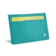 신용카드 홀더 X2- RFID / NFC 차단 - Bleu fluo