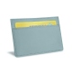신용카드 홀더 X2- RFID / NFC 차단 - Bleu Ciel PU