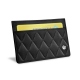 Tarjetero X2 - Anti-RFID / NFC - Noir - Couture ( Nappa - Black ) 