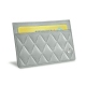 Tarjetero X2 - Anti-RFID / NFC - Gris - Couture ( Nappa - Pantone W428C ) 