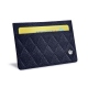 Porta carte X2 - Anti-RFID / NFC - Cobalt - Couture ( Pantone 2766C ) 