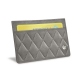 Porta carte X2 - Anti-RFID / NFC - Acier vintage - Couture